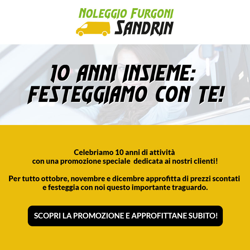 Popup promo 10 anni 2026 2